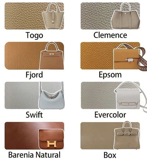 hermes colors and leathers|epsom leather Hermes vs togo.